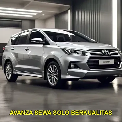 avanza sewa solo berkualitas